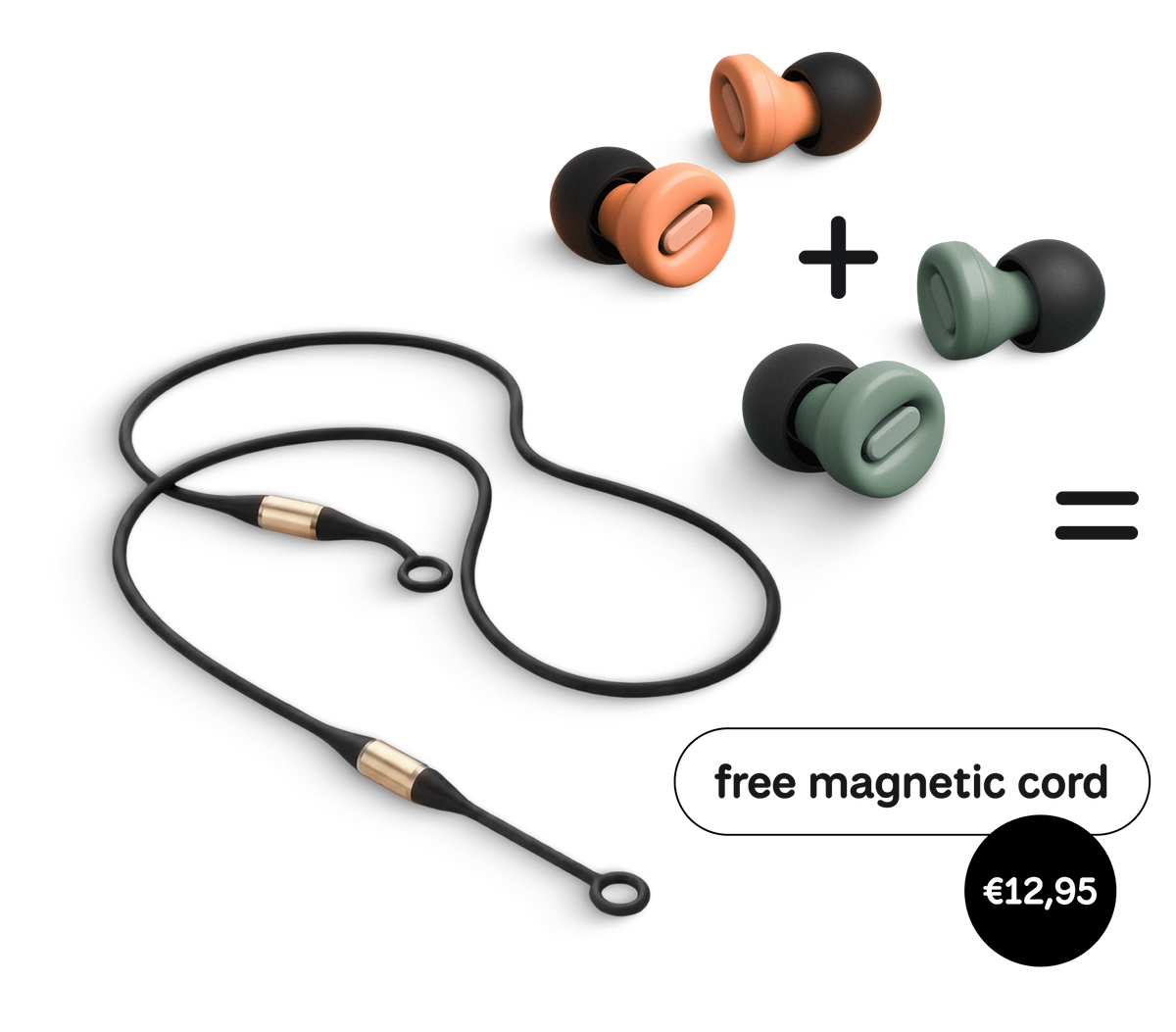 free magnetic cord when buying two sets